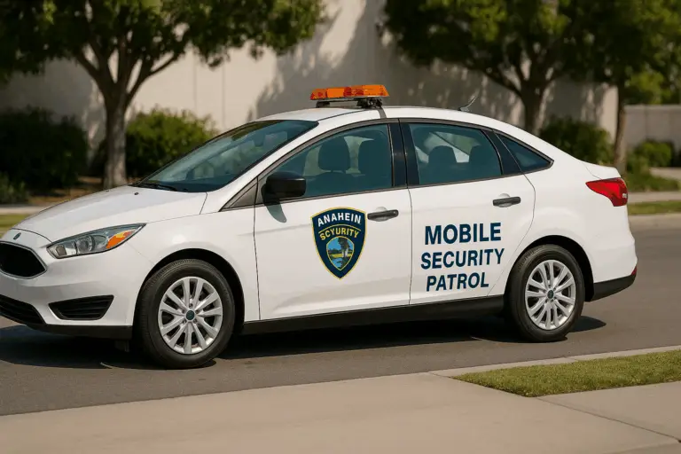 Mobile Patrols Anaheim CA